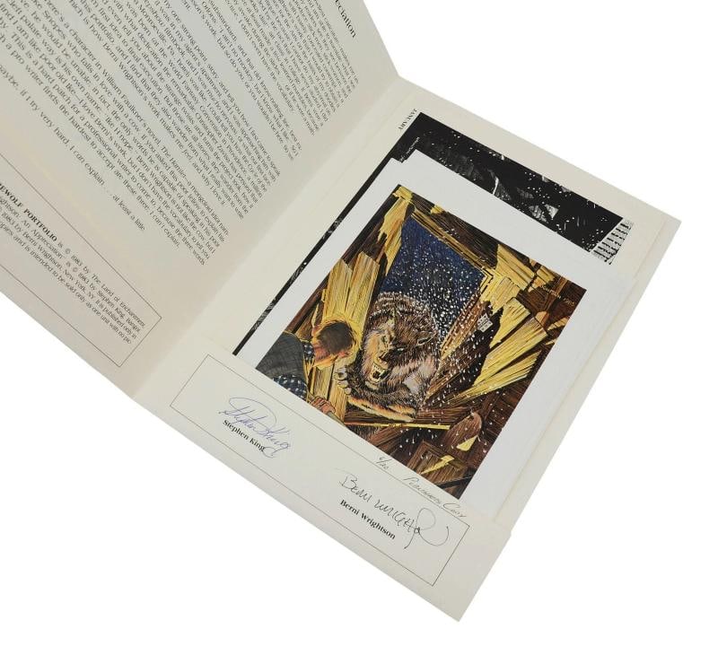Cycle of the Werewolf Portfolio SIGNED by STEPHEN KING Publisher's Copy LIMITED - 4