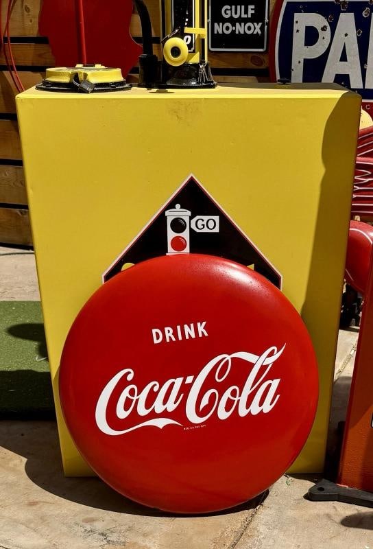 Vintage 1950's Coca-Cola 12Ã¢â‚¬Â? Porcelain Sign: Condition: Used: An item that has been used previously. See the sellerÃ¢â‚¬â„¢s listing for full details and ... Read moreabout the conditionUsed: An item