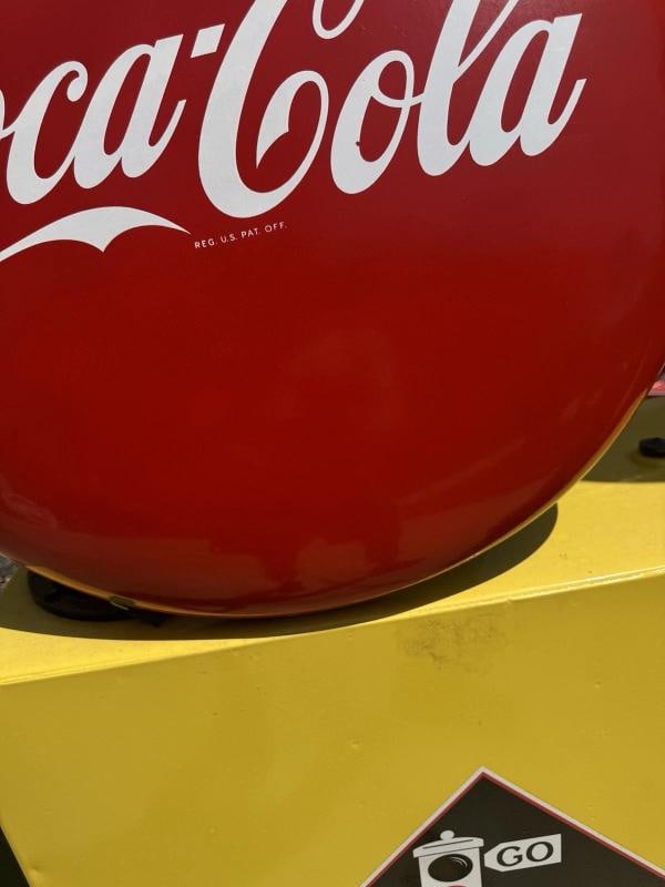 Vintage 1950's Coca-Cola 12Ã¢â‚¬Â? Porcelain Sign - 8