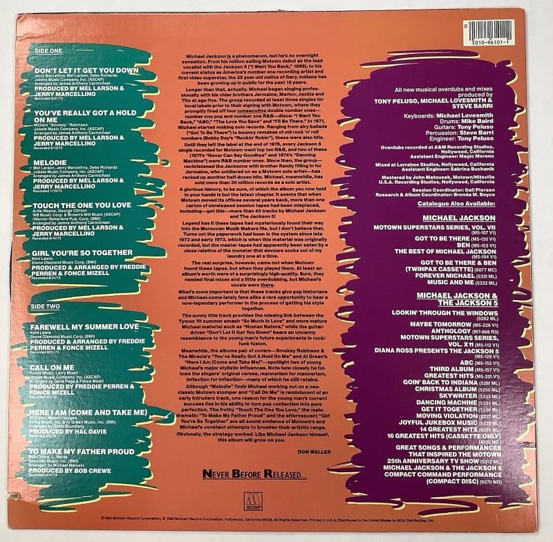 Michael Jackson Signed Album Vinyl Farewell My Summer Love Autograph PSA/DNA LOA - 7