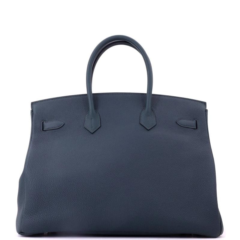 Hermes Officier Birkin Bag Limited Edition Togo with Swift 35 - 3