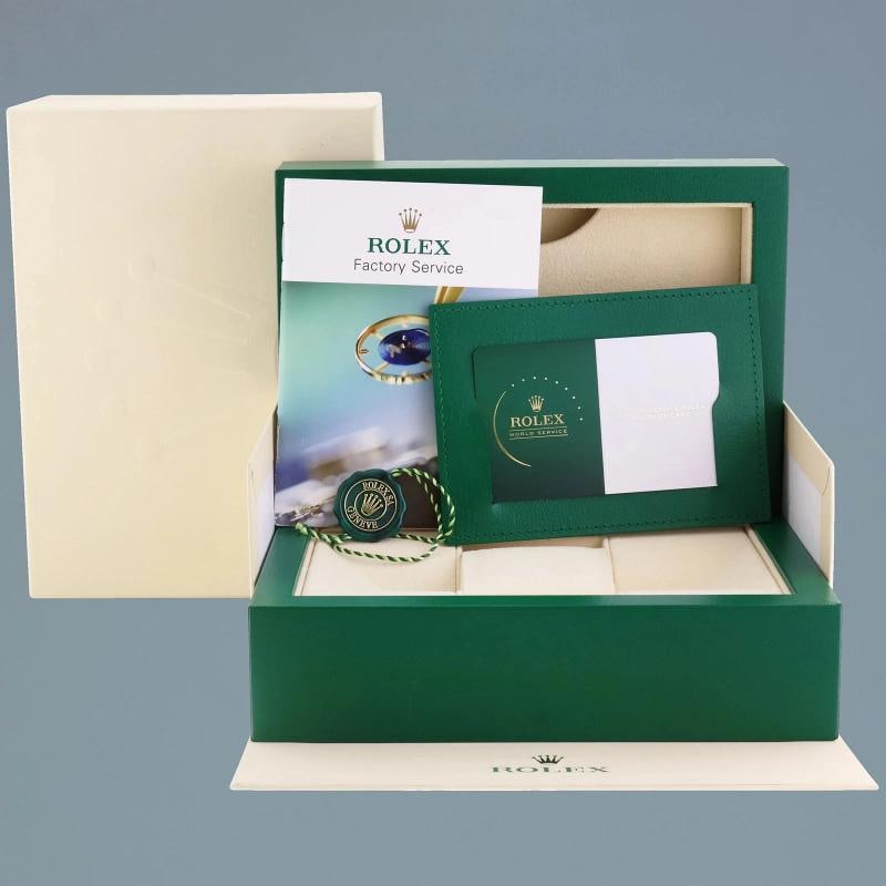 2026 RSC PAPERS Rolex Yacht-Master II Steel White 44mm Blue Ceramic 116680 Watch - 7