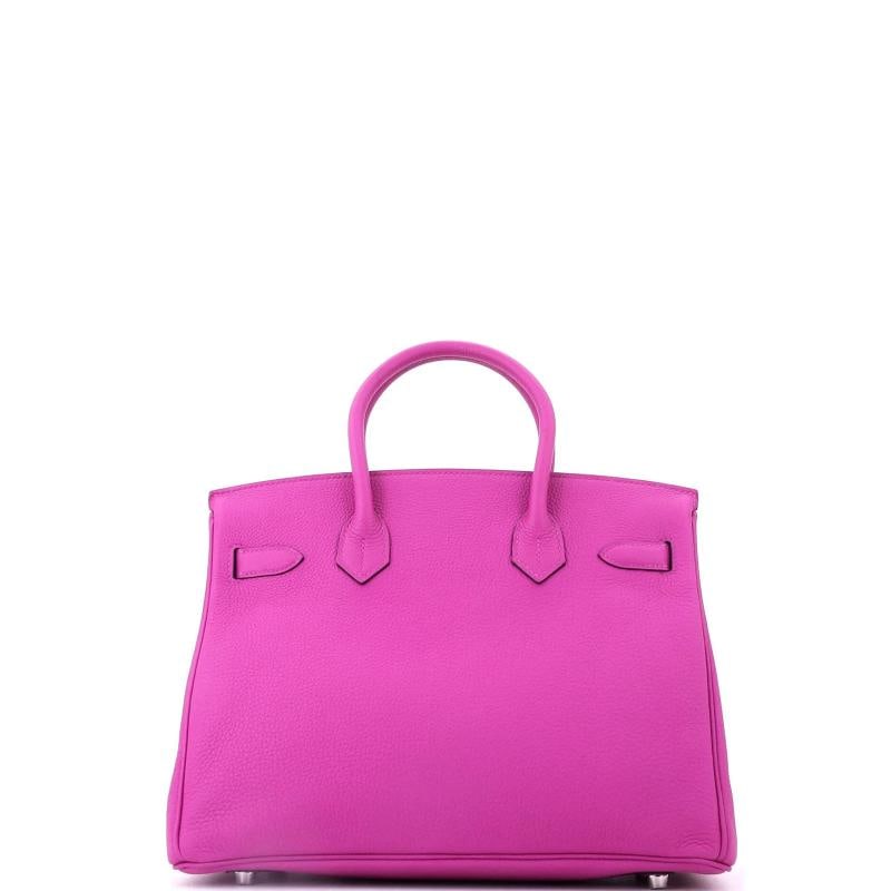 Hermes Birkin Handbag Pink Togo with Palladium Hardware 30 - 3