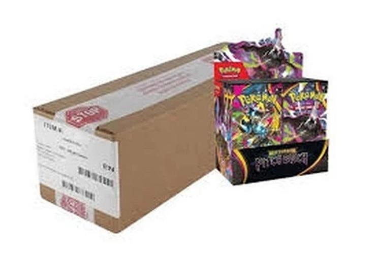 Pokemon TCG ME05 PITCH BLACK 6 BOX BOOSTER CASE Factory Sealed - 2