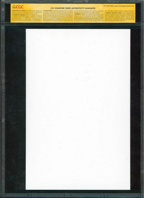 Stan Lee Marvel Authentic Signed 7x10.5 Spider-Man Hand-Drawn Sketch CGC & PSA - 6