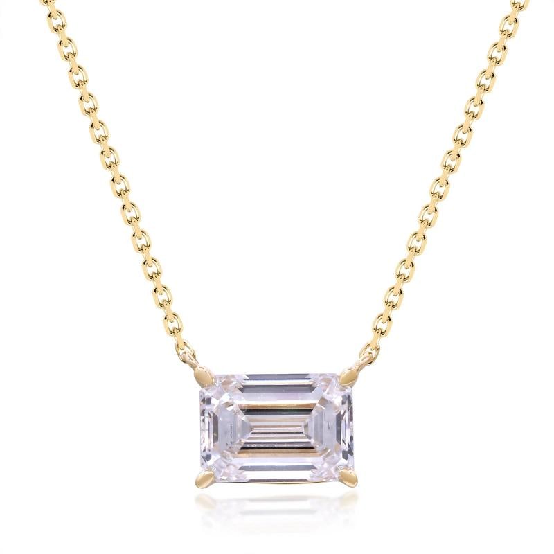 2.12 ctw Yellow Gold Lab-Grown Diamond Necklace: Condition: New without packaging,Clasp/Buckle Type: Lobster Claw,Side Stone Type: Lab-Grown Diamond,Side Stone Weight (cts): 2.12,With Original Box/Packaging: No,With Papers: No,Report Type: Not