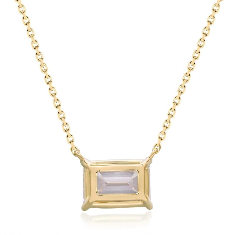 2.12 ctw Yellow Gold Lab-Grown Diamond Necklace - 2