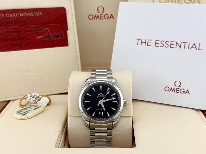 2026 Omega Seamaster Aqua Terra 220.10.38.20.01.004 38mm Black Dial Box Papers - 13
