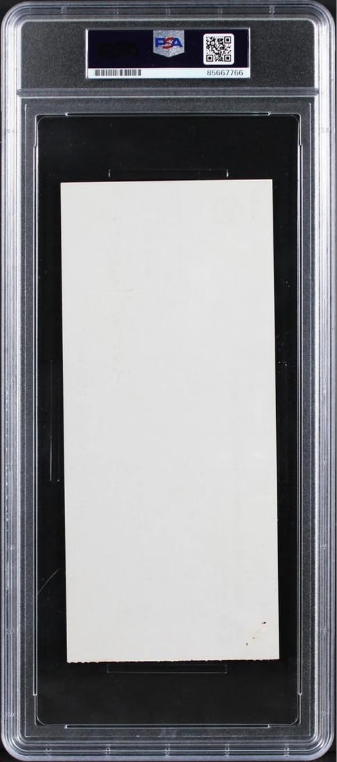 George Harrison The Beatles Signed 3.5x8 1972 Apple Corporation Auto 10 PSA Slab - 2