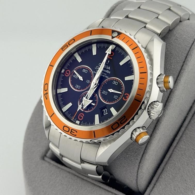 Omega Seamaster Planet Ocean 600M Chronograph 2218.50.00 45.5mm Steel Box Paper - 3