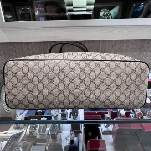 Gucci Tote Black and Ivory Supreme 779864 - 8