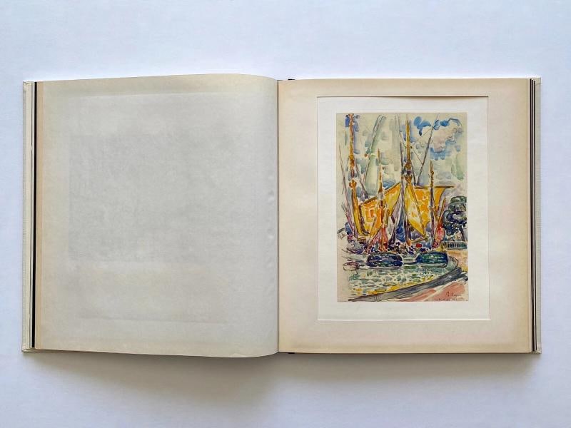 WATERCOLORS OF THE 20TH CENTURY RARE 1965 1ST ED LITHO PRINT HARDCOVER ART BOOK - 3