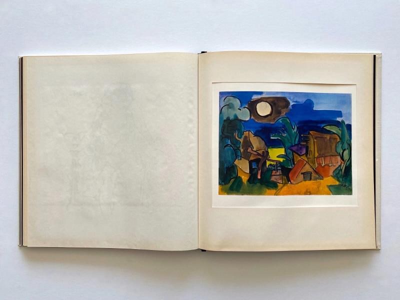WATERCOLORS OF THE 20TH CENTURY RARE 1965 1ST ED LITHO PRINT HARDCOVER ART BOOK - 7