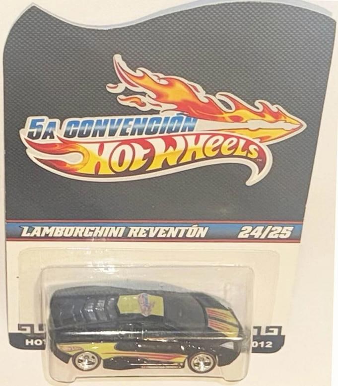Black Lambo REVENTON Hot Wheels 2012 Mexico Convention 1 of 25 EXTREAMLY RARE - 3