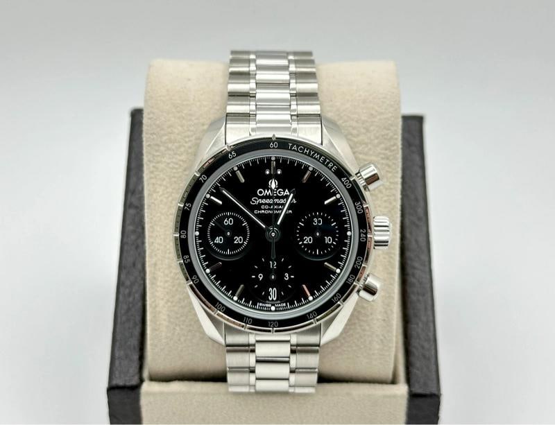 2026 Omega Speedmaster Co-Axial Chronograph 324.30.38.50.01.001 Steel Box Paper - 6