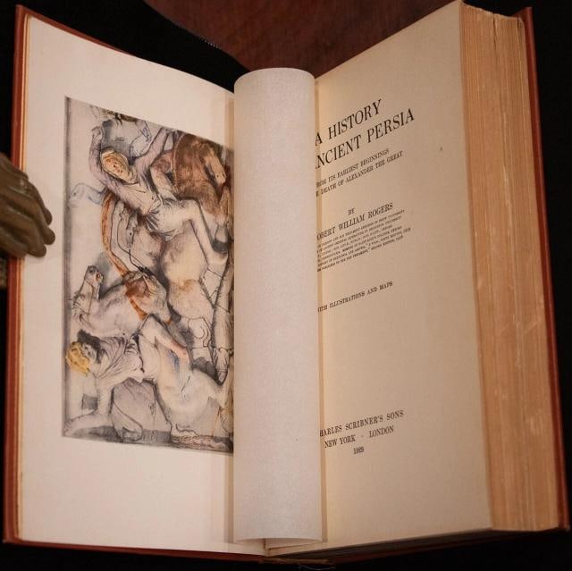 Robert William Rogers / A History of Ancient Persia 1st Edition 1929 - 5
