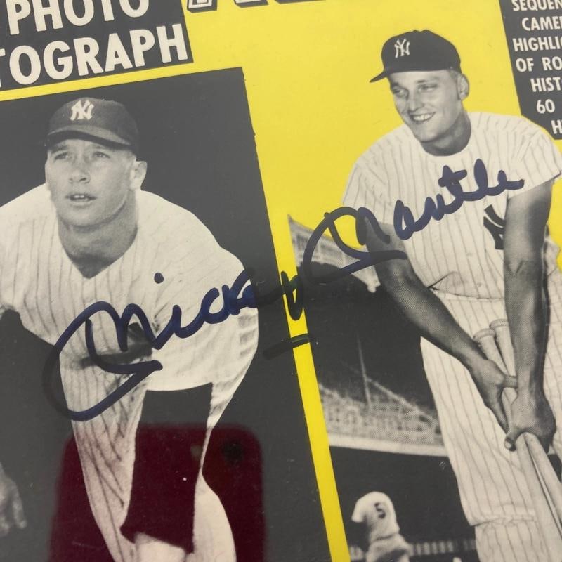 Mickey Mantle Signed 1962 Baseball Magazine Program PSA 10 GEM MINT Auto - 3