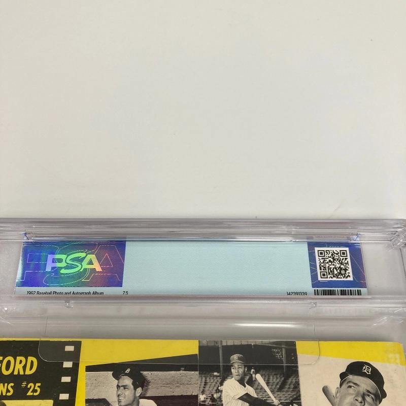Mickey Mantle Signed 1962 Baseball Magazine Program PSA 10 GEM MINT Auto - 5
