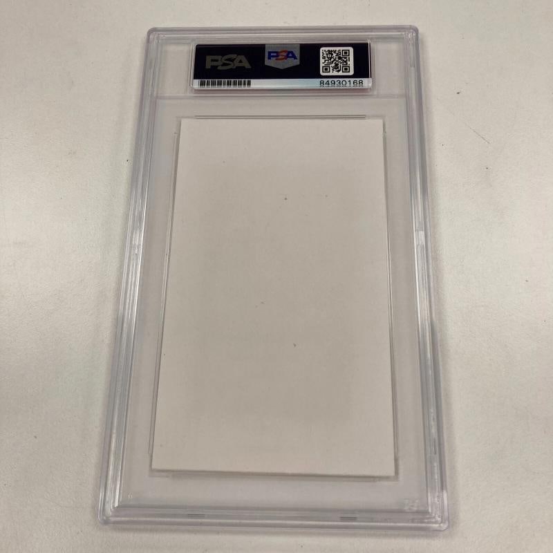 1936 Joe Dimaggio Rookie Signed Index Card PSA DNA Certified - 4