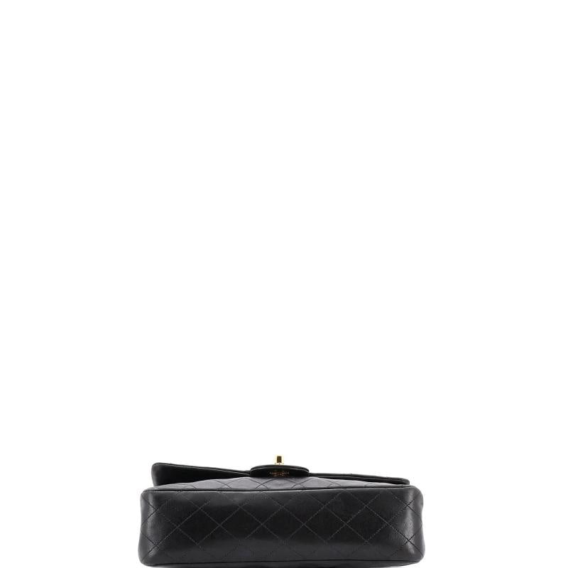 Chanel Vintage Classic Double Flap Bag Quilted Lambskin Medium - 4