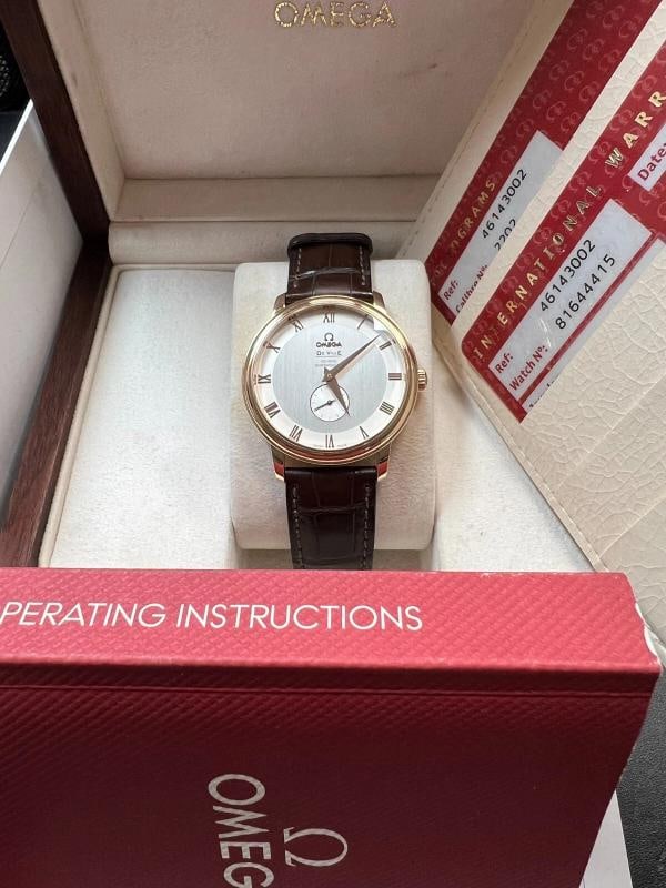 Omega De Ville Prestige 4614.30.02 39mm 18K Rose Gold - 13