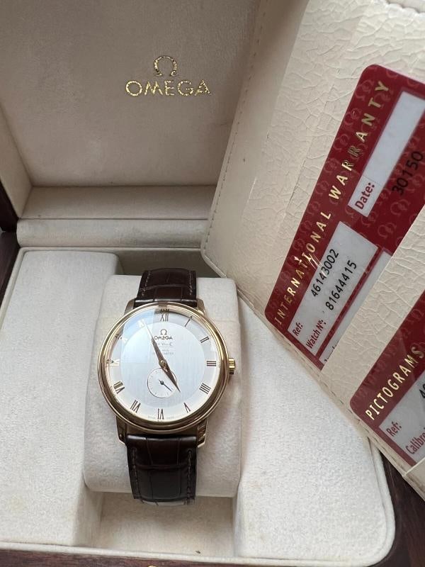 Omega De Ville Prestige 4614.30.02 39mm 18K Rose Gold - 5