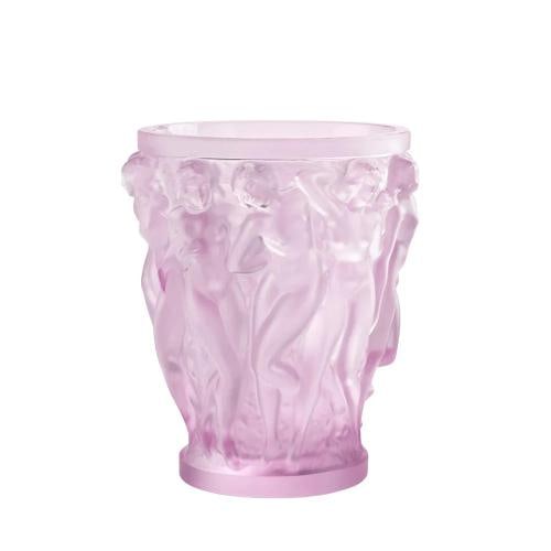 NEW LALIQUE CRYSTAL BACCHANTES LARGE VASE PINK LUSTER #10801300 BRAND NIB F/SH: Condition: New: A brand-new, unused, unopened, undamaged item in its original packaging (where packaging is ... Read moreabout the conditionNew: A brand-new, unused, unopened, undamaged item in its