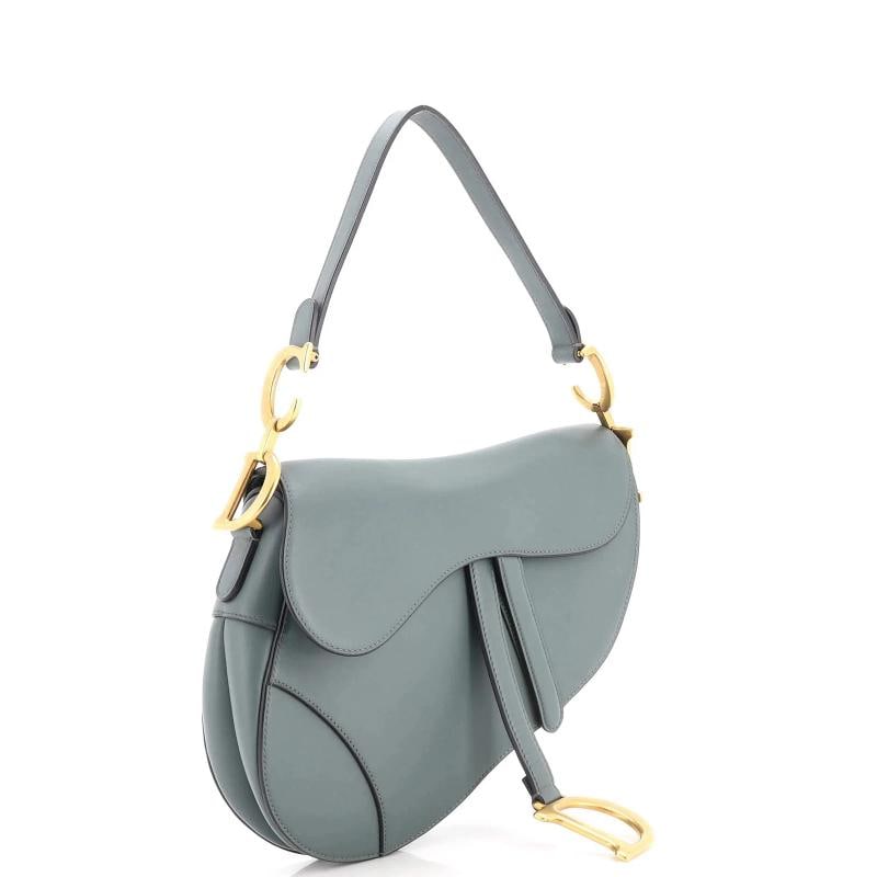 Christian Dior Saddle Handbag Leather Medium - 2