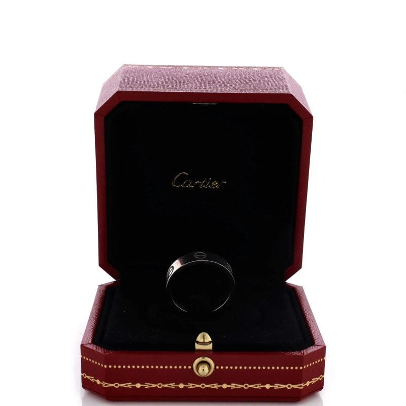 Cartier Love Band Ring 18K White Gold - 2