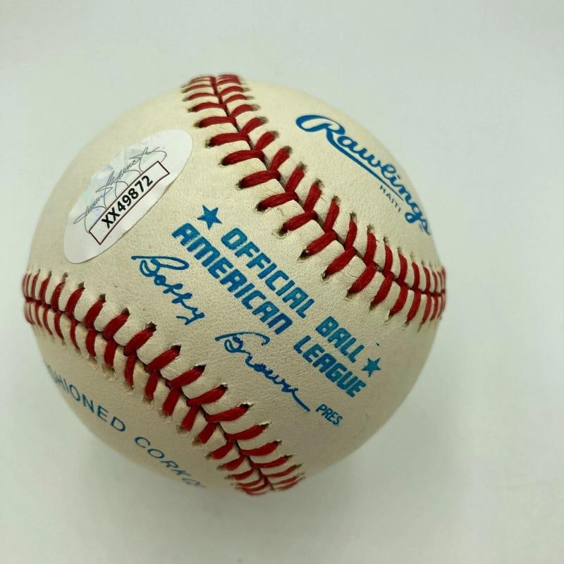 Mint Ted Williams Signed Official American League Baseball JSA COA Beautiful - 2