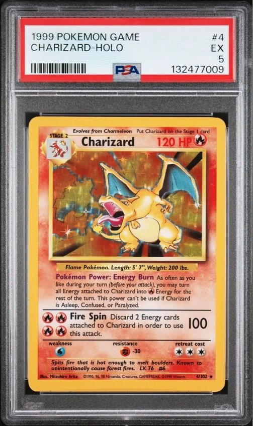 1999 PokÃƒÂ©mon Charizard, Blastoise, Venusaur Full Evolution Base Set Holo PSA  - 11