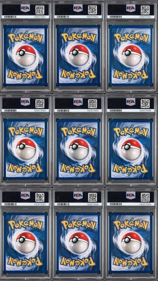 1999 PokÃƒÂ©mon Charizard, Blastoise, Venusaur Full Evolution Base Set Holo PSA  - 2