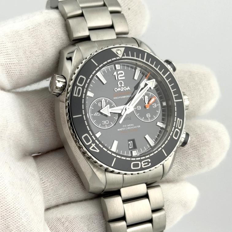 OMEGA Seamaster Planet Ocean Chrono 215.30.46.51.01.001 45.5mm Steel Box Paper - 2