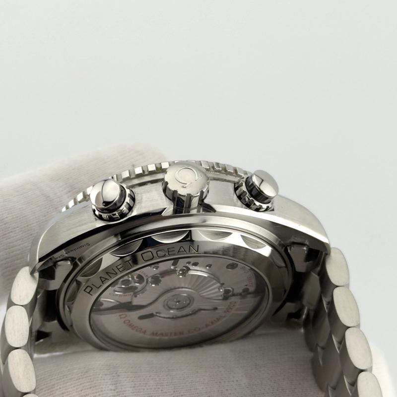 OMEGA Seamaster Planet Ocean Chrono 215.30.46.51.01.001 45.5mm Steel Box Paper - 4