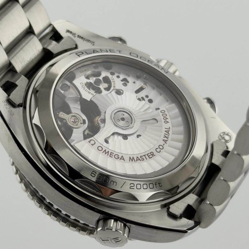 OMEGA Seamaster Planet Ocean Chrono 215.30.46.51.01.001 45.5mm Steel Box Paper - 5