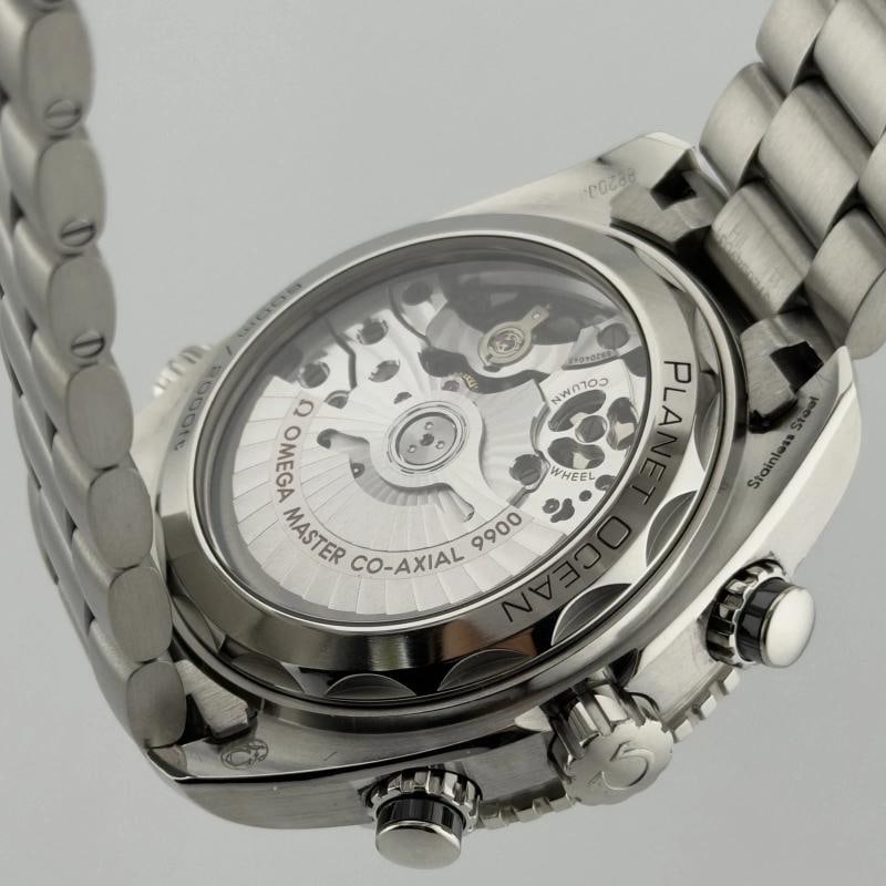 OMEGA Seamaster Planet Ocean Chrono 215.30.46.51.01.001 45.5mm Steel Box Paper - 8