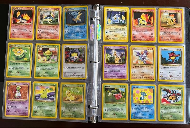 Neo Genesis Complete Full Set Collection (111/111) Pokemon TCG 2000 NM / MP - 3