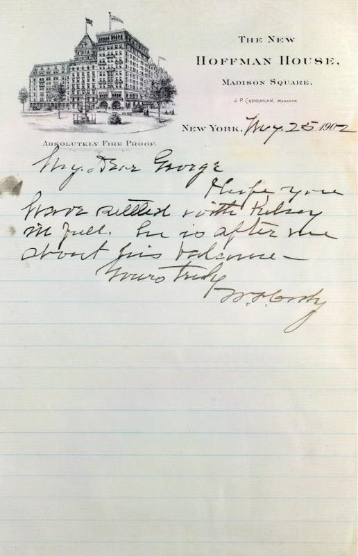 William Cody "Buffalo Bill" Signed 5.75x9 1902 Hand Written Letter BAS Slabbed - 2