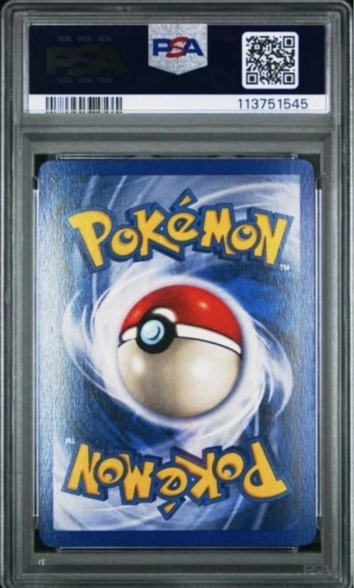 POKEMON BASE SET CHARIZARD 1999 #4 HOLO PSA 7 - 2