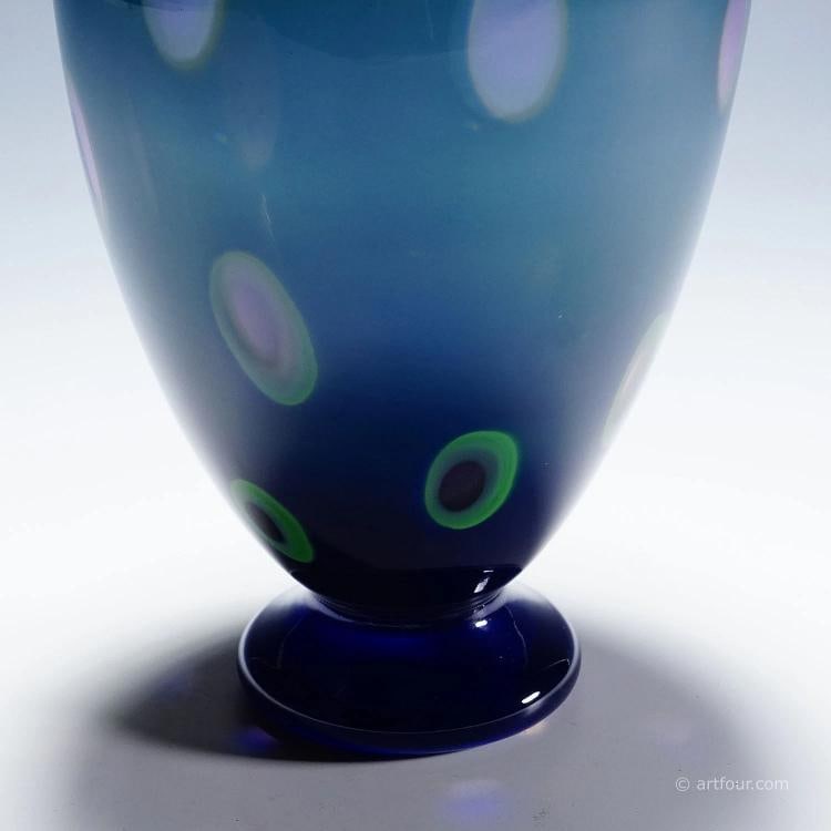 Large Art Glass Vase by Wilke Adolfsson - 5