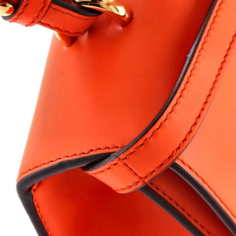 Gucci Sylvie Top Handle Bag Leather Medium - 6