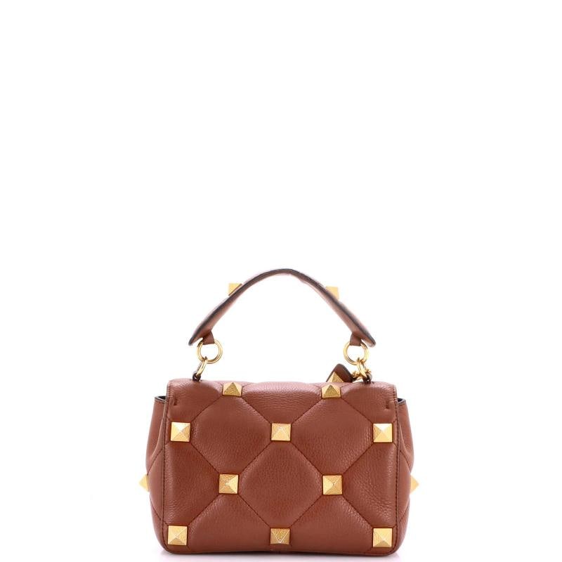 Valentino Garavani Roman Stud Flap Bag Quilted Leather Small - 3