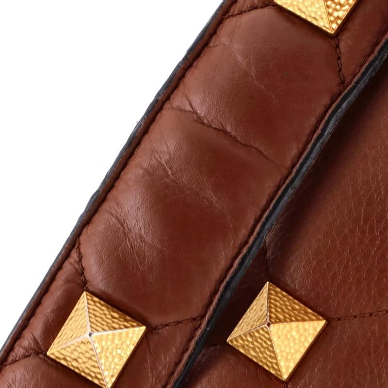 Valentino Garavani Roman Stud Flap Bag Quilted Leather Small - 6