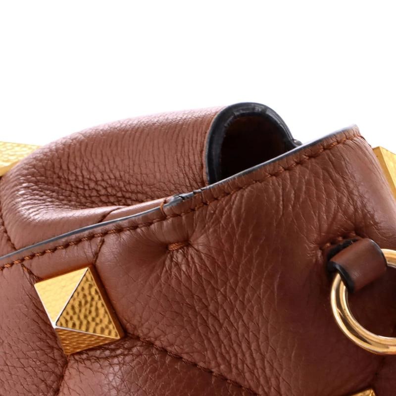 Valentino Garavani Roman Stud Flap Bag Quilted Leather Small - 7