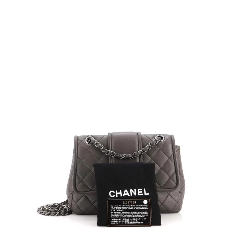 Chanel Elementary Chic Flap Bag Quilted Lambskin Medium - 2