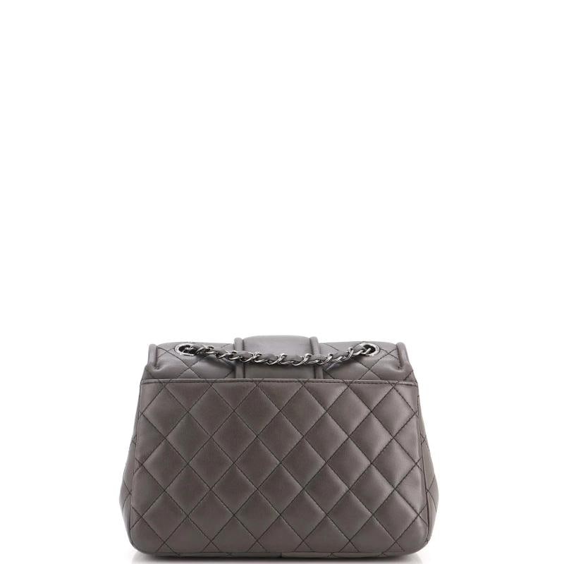 Chanel Elementary Chic Flap Bag Quilted Lambskin Medium - 4
