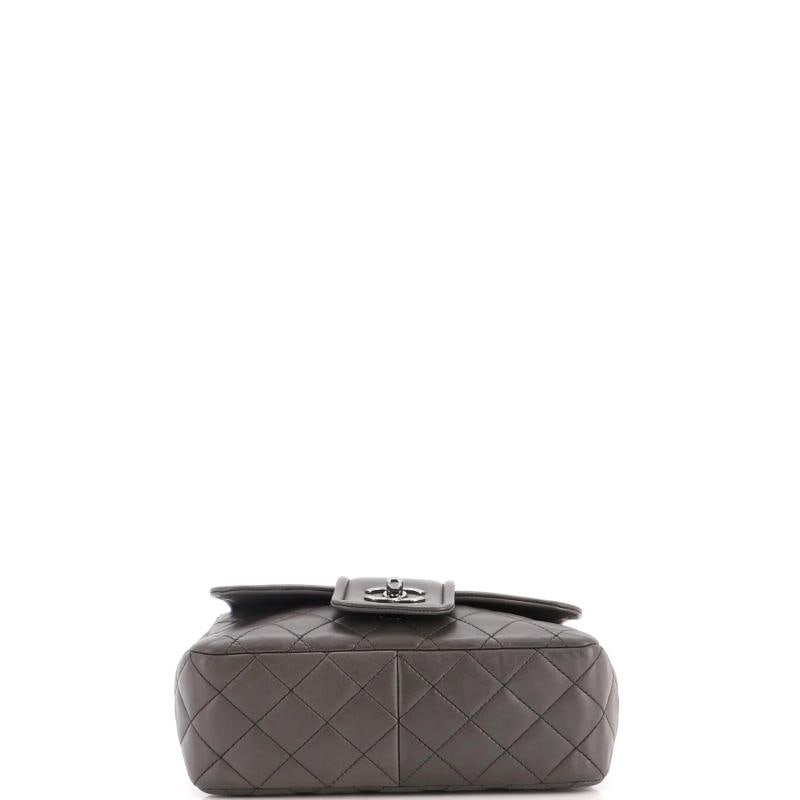 Chanel Elementary Chic Flap Bag Quilted Lambskin Medium - 5