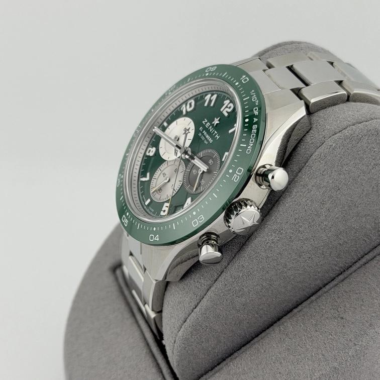 Zenith Chronomaster Sport Aaron Rodgers Green 03.3117.3600/56.M3100 Box Paper - 12