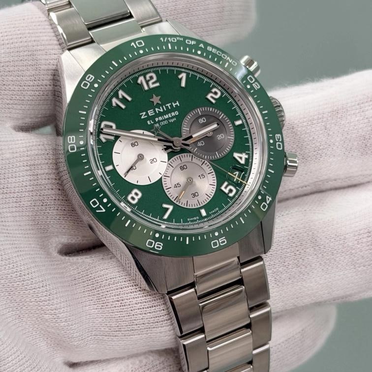 Zenith Chronomaster Sport Aaron Rodgers Green 03.3117.3600/56.M3100 Box Paper - 4