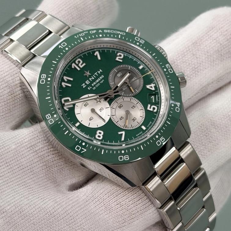 Zenith Chronomaster Sport Aaron Rodgers Green 03.3117.3600/56.M3100 Box Paper - 5